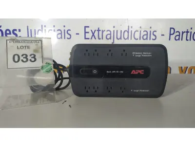 LOTE 033 - 01 NOBREAK UNITS APC POWER SURGE PROTECTOR. (NO ESTADO EM QUE SE ENCONTRA. SUJEITO A AVARIAS OCULTAS/VISÍVEIS.)