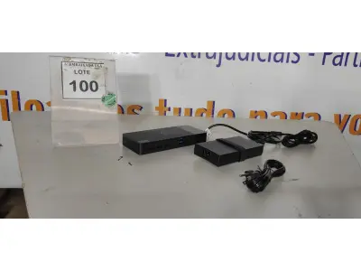 LOTE 100 - 01 DOCKING STATION DELL WD19 (NOVO).(NO ESTADO EM QUE SE ENCONTRA. SUJEITO A AVARIAS OCULTAS/VISÍVEIS.)