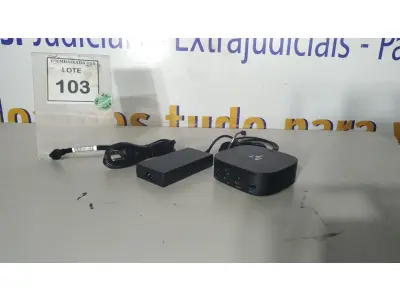 LOTE 103 - 01 DOCKING STATION HP HSN-IX02.(NOVO) (NO ESTADO EM QUE SE ENCONTRA. SUJEITO A AVARIAS OCULTAS/VISÍVEIS.)