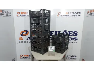 LOTE 264 - 10 CESTAS ORGANIZADORAS. (NO ESTADO) ATENÇÃO! FAZER A VISITAÇÃO ANTES DE ARREMATAR, NÃO SABEMOS SE FUNCIONA, LEILÃO NÃO TEM GARANTIA E NEM DEVOLUÇÃO, SUJEITO A POSSÍVEIS AVARIAS VISÍVEIS/OCULTAS E/OU AUSÊNCIA DE COMPONENTES.