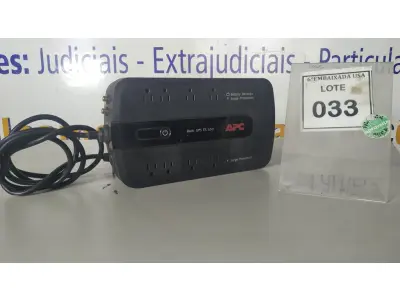 LOTE 033 - 01 NOBREAK UNITS APC POWER SURGE PROTECTOR. (NO ESTADO EM QUE SE ENCONTRA. SUJEITO A AVARIAS OCULTAS/VISÍVEIS.)