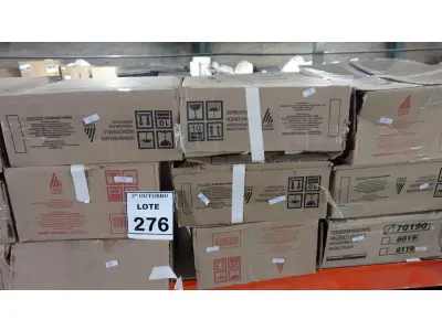 LOTE 276 - 01 LOTE COM GRANDE QUANTIDADE DE DISPENSES DE PAPEL. (NO ESTADO) ATENÇÃO! FAZER A VISITAÇÃO ANTES DE ARREMATAR, NÃO SABEMOS SE FUNCIONA, LEILÃO NÃO TEM GARANTIA E NEM DEVOLUÇÃO, SUJEITO A POSSÍVEIS AVARIAS VISÍVEIS/OCULTAS E/OU AUSÊNCIA DE COMPONENTES.