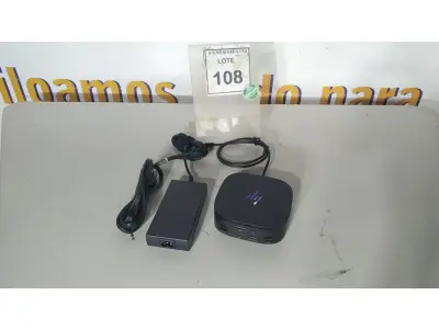 LOTE 108 - 01 DOCKING STATION HP HSN-IX02.(NOVO) (NO ESTADO EM QUE SE ENCONTRA. SUJEITO A AVARIAS OCULTAS/VISÍVEIS.)