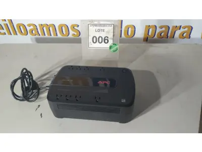 LOTE 006 - 01 NOBREAK UNITS APC POWER SURGE PROTECTOR. (NO ESTADO EM QUE SE ENCONTRA. SUJEITO A AVARIAS OCULTAS/VISÍVEIS.)