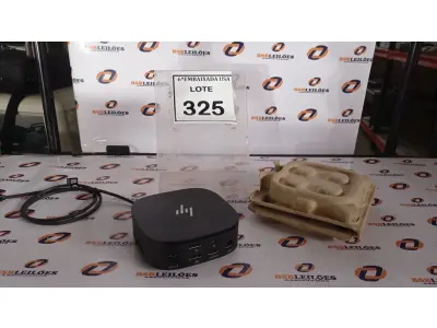 LOTE 325 - 01 DOCKING STATION HP HSN-IX02.(NOVO) (NO ESTADO EM QUE SE ENCONTRA. SUJEITO A AVARIAS OCULTAS/VISÍVEIS.)