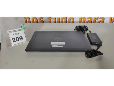 LOTE 209 - 01 NOTEBOOK HP ZBOOK CORE I7 7º GERAÇÃO COM FONTE. (NO ESTADO EM QUE SE ENCONTRA. SUJEITO A AVARIAS OCULTAS/VISÍVEIS.) ICE00000227671