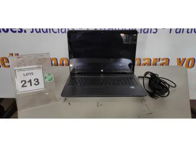 LOTE 213 - 01 NOTEBOOK HP ZBOOK CORE I7 7º GERAÇÃO COM FONTE. (NO ESTADO EM QUE SE ENCONTRA. SUJEITO A AVARIAS OCULTAS/VISÍVEIS.) ICE00000227672