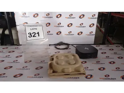 LOTE 321 - 01 DOCKING STATION HP HSN-IX02.(NOVO) (NO ESTADO EM QUE SE ENCONTRA. SUJEITO A AVARIAS OCULTAS/VISÍVEIS.)