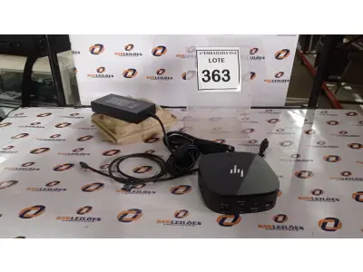 LOTE 363 - 01 DOCKING STATION HP HSN-IX02.(NOVO) (NO ESTADO EM QUE SE ENCONTRA. SUJEITO A AVARIAS OCULTAS/VISÍVEIS.)