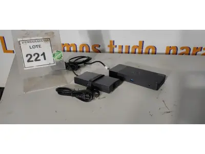 LOTE 221 - 01 DOCKING STATION DELL WD19 (NOVO).(NO ESTADO EM QUE SE ENCONTRA. SUJEITO A AVARIAS OCULTAS/VISÍVEIS.)