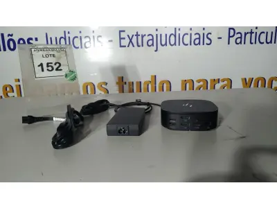 LOTE 152 - 01 DOCKING STATION HP HSN-IX02. (NOVO) (NO ESTADO EM QUE SE ENCONTRA. SUJEITO A AVARIAS OCULTAS/VISÍVEIS.)