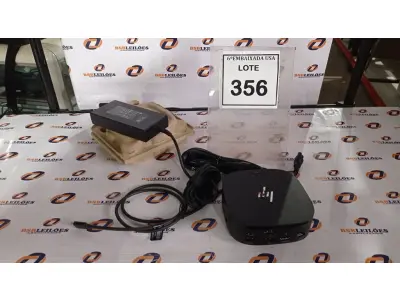 LOTE 356 - 01 DOCKING STATION HP HSN-IX02.(NOVO) (NO ESTADO EM QUE SE ENCONTRA. SUJEITO A AVARIAS OCULTAS/VISÍVEIS.)