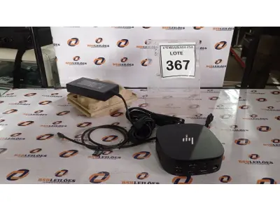 LOTE 367 - 01 DOCKING STATION HP HSN-IX02.(NOVO) (NO ESTADO EM QUE SE ENCONTRA. SUJEITO A AVARIAS OCULTAS/VISÍVEIS.)