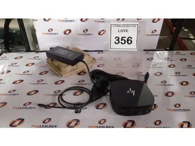 LOTE 356 - 01 DOCKING STATION HP HSN-IX02.(NOVO) (NO ESTADO EM QUE SE ENCONTRA. SUJEITO A AVARIAS OCULTAS/VISÍVEIS.)