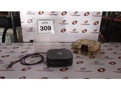 LOTE 309 - 01 DOCKING STATION HP HSN-IX02.(NOVO) (NO ESTADO EM QUE SE ENCONTRA. SUJEITO A AVARIAS OCULTAS/VISÍVEIS.)
