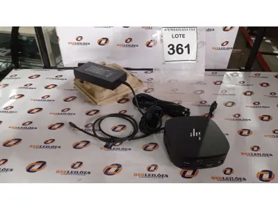 LOTE 361 - 01 DOCKING STATION HP HSN-IX02.(NOVO) (NO ESTADO EM QUE SE ENCONTRA. SUJEITO A AVARIAS OCULTAS/VISÍVEIS.)
