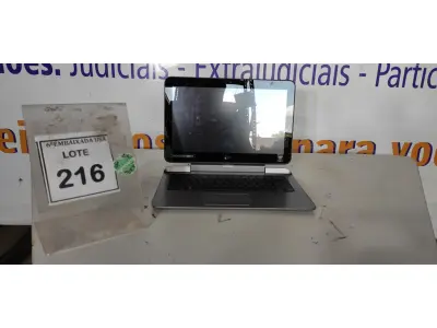 LOTE 216 - 01 NOTEBOOK HP PRO X2 CORE I5 SEM FONTE . (NO ESTADO EM QUE SE ENCONTRA. SUJEITO A AVARIAS OCULTAS/VISÍVEIS.) ICE00000158917