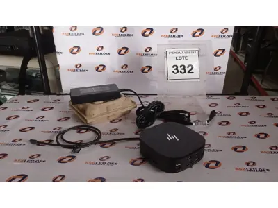LOTE 332 - 01 DOCKING STATION HP HSN-IX02.(NOVO) (NO ESTADO EM QUE SE ENCONTRA. SUJEITO A AVARIAS OCULTAS/VISÍVEIS.)