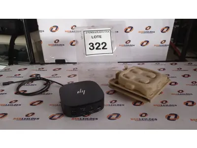 LOTE 322 - 01 DOCKING STATION HP HSN-IX02.(NOVO) (NO ESTADO EM QUE SE ENCONTRA. SUJEITO A AVARIAS OCULTAS/VISÍVEIS.)