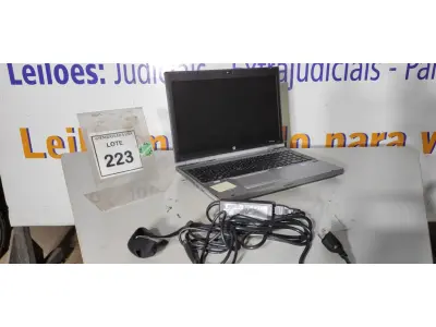 LOTE 223 - 01 NOTEBOOK HP ELITE BOOK 8560P CORE I5 COM FONTE. (NO ESTADO EM QUE SE ENCONTRA. SUJEITO A AVARIAS OCULTAS/VISÍVEIS.) ICE00000189743