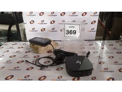 LOTE 369 - 01 DOCKING STATION HP HSN-IX02.(NOVO) (NO ESTADO EM QUE SE ENCONTRA. SUJEITO A AVARIAS OCULTAS/VISÍVEIS.)