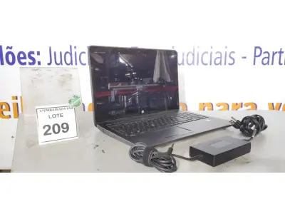 LOTE 209 - 01 NOTEBOOK HP ZBOOK CORE I7 7º GERAÇÃO COM FONTE. (NO ESTADO EM QUE SE ENCONTRA. SUJEITO A AVARIAS OCULTAS/VISÍVEIS.) ICE00000227671