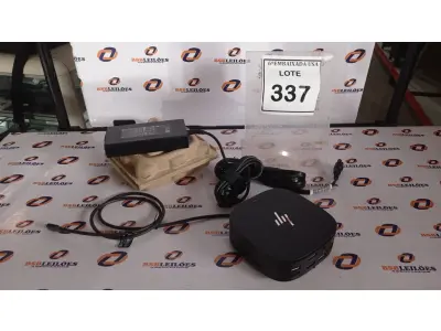 LOTE 337 - 01 DOCKING STATION HP HSN-IX02.(NOVO) (NO ESTADO EM QUE SE ENCONTRA. SUJEITO A AVARIAS OCULTAS/VISÍVEIS.)