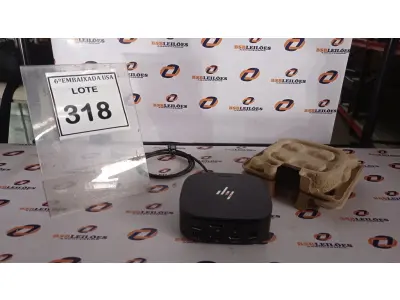 LOTE 318 - 01 DOCKING STATION HP HSN-IX02.(NOVO) (NO ESTADO EM QUE SE ENCONTRA. SUJEITO A AVARIAS OCULTAS/VISÍVEIS.)