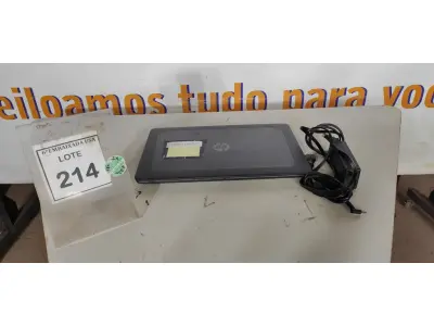 LOTE 214 - 01 NOTEBOOK HP ZBOOK CORE I7 7º GERAÇÃO COM FONTE. (NO ESTADO EM QUE SE ENCONTRA. SUJEITO A AVARIAS OCULTAS/VISÍVEIS.) CS938104