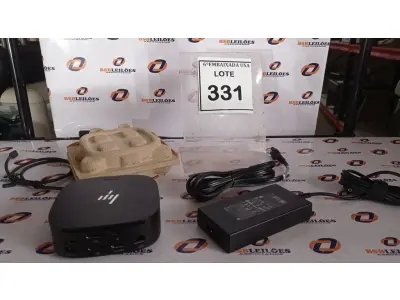 LOTE 331 - 01 DOCKING STATION HP HSN-IX02.(NOVO) (NO ESTADO EM QUE SE ENCONTRA. SUJEITO A AVARIAS OCULTAS/VISÍVEIS.)