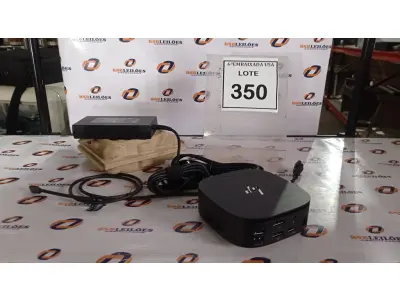 LOTE 350 - 01 DOCKING STATION HP HSN-IX02.(NOVO) (NO ESTADO EM QUE SE ENCONTRA. SUJEITO A AVARIAS OCULTAS/VISÍVEIS.)