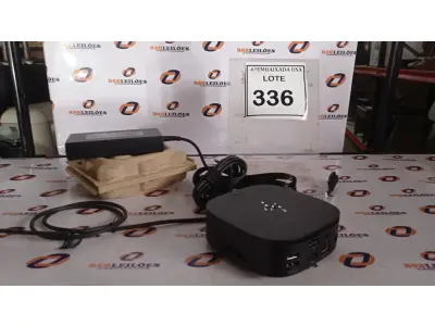 LOTE 336 - 01 DOCKING STATION HP HSN-IX02.(NOVO) (NO ESTADO EM QUE SE ENCONTRA. SUJEITO A AVARIAS OCULTAS/VISÍVEIS.)