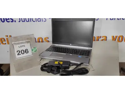 LOTE 206 - 01 NOTEBOOK HP  ELITE BOOK 8560P CORE I5 COM FONTE. (NO ESTADO EM QUE SE ENCONTRA. SUJEITO A AVARIAS OCULTAS/VISÍVEIS.) ICE00000189718