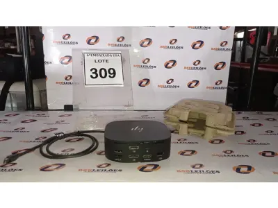 LOTE 309 - 01 DOCKING STATION HP HSN-IX02.(NOVO) (NO ESTADO EM QUE SE ENCONTRA. SUJEITO A AVARIAS OCULTAS/VISÍVEIS.)