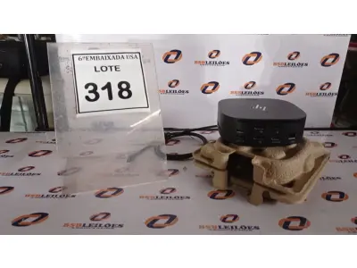 LOTE 318 - 01 DOCKING STATION HP HSN-IX02.(NOVO) (NO ESTADO EM QUE SE ENCONTRA. SUJEITO A AVARIAS OCULTAS/VISÍVEIS.)
