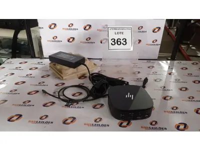 LOTE 363 - 01 DOCKING STATION HP HSN-IX02.(NOVO) (NO ESTADO EM QUE SE ENCONTRA. SUJEITO A AVARIAS OCULTAS/VISÍVEIS.)