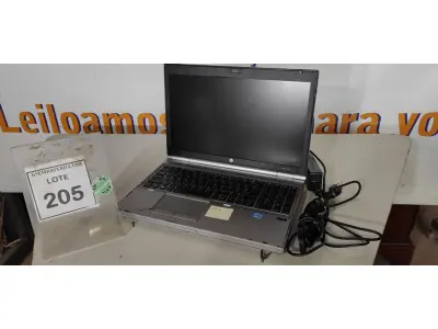 LOTE 205 - 01 NOTEBOOK HP ELITE BOOK 8570P CORE I5 COM FONTE. (NO ESTADO EM QUE SE ENCONTRA. SUJEITO A AVARIAS OCULTAS/VISÍVEIS.) ICE00000193108