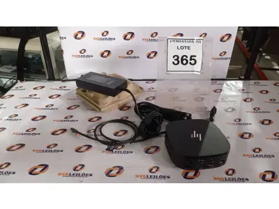 LOTE 365 - 01 DOCKING STATION HP HSN-IX02.(NOVO) (NO ESTADO EM QUE SE ENCONTRA. SUJEITO A AVARIAS OCULTAS/VISÍVEIS.)
