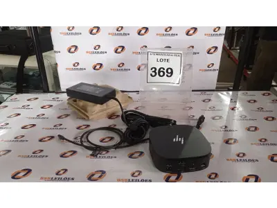LOTE 369 - 01 DOCKING STATION HP HSN-IX02.(NOVO) (NO ESTADO EM QUE SE ENCONTRA. SUJEITO A AVARIAS OCULTAS/VISÍVEIS.)