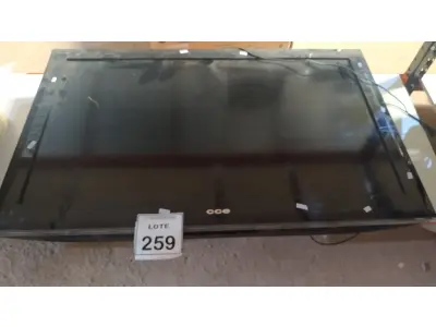 LOTE 259 - 01 TV LCD 42’’ MARCA CCE E 01 TV LCD 40’’ MARCA PHILIPS. (NO ESTADO) ATENÇÃO! FAZER A VISITAÇÃO ANTES DE ARREMATAR, NÃO SABEMOS SE FUNCIONA, LEILÃO NÃO TEM GARANTIA E NEM DEVOLUÇÃO, SUJEITO A POSSÍVEIS AVARIAS VISÍVEIS/OCULTAS E/OU AUSÊNCIA DE COMPONENTES.