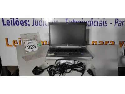 LOTE 223 - 01 NOTEBOOK HP ELITE BOOK 8560P CORE I5 COM FONTE. (NO ESTADO EM QUE SE ENCONTRA. SUJEITO A AVARIAS OCULTAS/VISÍVEIS.) ICE00000189743