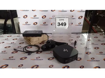 LOTE 349 - 01 DOCKING STATION HP HSN-IX02.(NOVO) (NO ESTADO EM QUE SE ENCONTRA. SUJEITO A AVARIAS OCULTAS/VISÍVEIS.)