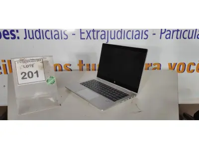 LOTE 201 - 01 NOTEBOOK HP ELITEBOOK COREI5 8º GERAÇÃO SEM FONTE. (NO ESTADO EM QUE SE ENCONTRA. SUJEITO A AVARIAS OCULTAS/VISÍVEIS.) ICE00000237299