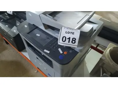 LOTE 018 - 01 IMPRESSORA MULTIFUNCIONAL MODELO SCX-5835NX MARCA SAMSUNG. (NO ESTADO) ATENÇÃO! FAZER A VISITAÇÃO ANTES DE ARREMATAR, NÃO SABEMOS SE FUNCIONA, LEILÃO NÃO TEM GARANTIA E NEM DEVOLUÇÃO, SUJEITO A POSSÍVEIS AVARIAS VISÍVEIS/OCULTAS E/OU AUSÊNCIA DE COMPONENTES.