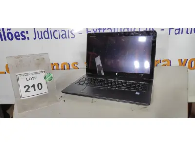 LOTE 210 - 01 NOTEBOOK HP ZBOOK CRE I7 7º GERAÇÃO SEM FONTE. (NO ESTADO EM QUE SE ENCONTRA. SUJEITO A AVARIAS OCULTAS/VISÍVEIS.) ICE00000227669