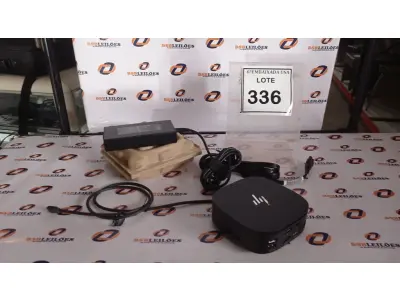 LOTE 336 - 01 DOCKING STATION HP HSN-IX02.(NOVO) (NO ESTADO EM QUE SE ENCONTRA. SUJEITO A AVARIAS OCULTAS/VISÍVEIS.)