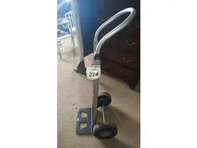 LOTE 274 - 01 CARRINHO PARA TRANSPORTE. (NO ESTADO EM QUE SE ENCONTRA. SUJEITO A AVARIAS OCULTAS/VISÍVEIS.)