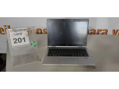 LOTE 201 - 01 NOTEBOOK HP ELITEBOOK COREI5 8º GERAÇÃO SEM FONTE. (NO ESTADO EM QUE SE ENCONTRA. SUJEITO A AVARIAS OCULTAS/VISÍVEIS.) ICE00000237299