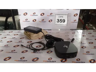 LOTE 359 - 01 DOCKING STATION HP HSN-IX02.(NOVO) (NO ESTADO EM QUE SE ENCONTRA. SUJEITO A AVARIAS OCULTAS/VISÍVEIS.)