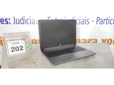 LOTE 202 - 01 NOTEBOOK HP PRO BOOK CORE I5 SEM FONTE. (NO ESTADO EM QUE SE ENCONTRA. SUJEITO A AVARIAS OCULTAS/VISÍVEIS.) CS457217
